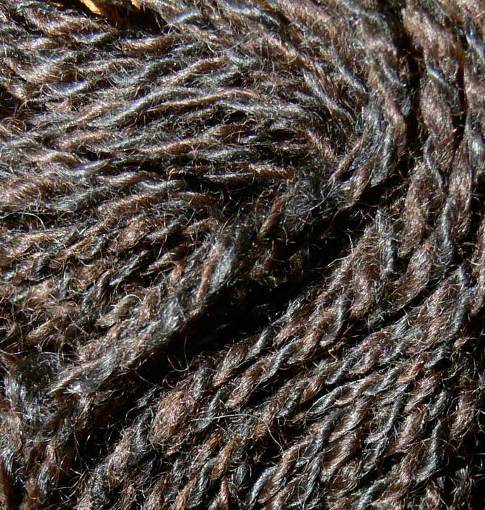 Blended alpaca yarn